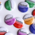 Chapas divertidas para bodas "Medicamentos de boda"