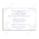 invitación de bautizo Spring Baby Invitaciones de bautizo originales