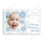 invitación de bautizo Spring Baby Invitaciones de bautizo originales