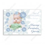 invitación de bautizo Spring Baby Invitaciones de bautizo originales