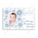 invitación de comunión Spring  kids