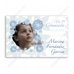invitación de comunión Spring  kids