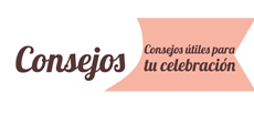 consejos útiles para tu boda
