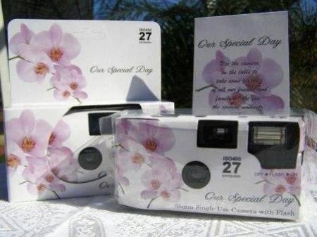  Treela Paquete de 20 cámaras desechables para boda