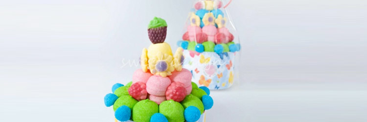 Tartas de golosinas para los niños en tu celebración
