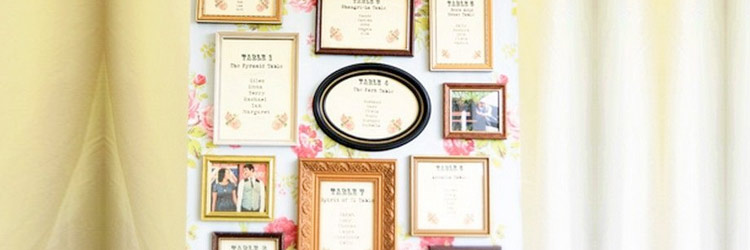 Como hacer el plano de mesas de tu boda (seating plan ) original y diferente
