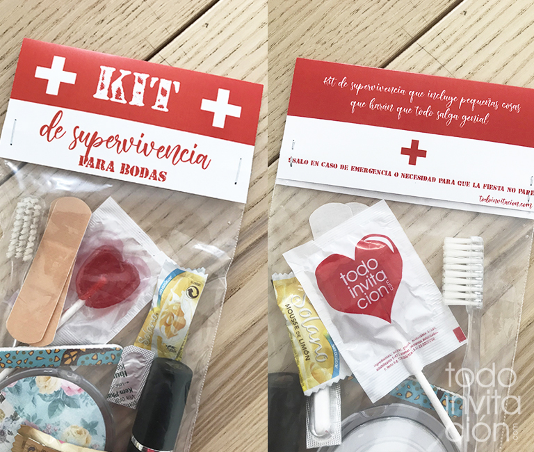 Hangover Kit. (Antiresaca)  Kit de resaca, Kit de emergencia para boda, Kit  supervivencia boda